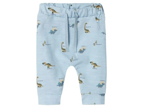 Name It bukser celestial blå med dinoer